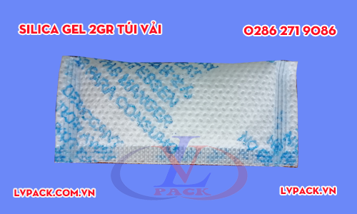 Túi hút ẩm silicagel 2g túi vải